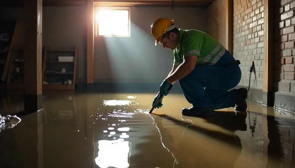 Professional water damage restoration services in Fenwick, MI